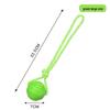 Meianju Dog Chew Ball: Durable Rubber Toy for Fetching and Biting