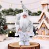 Christmas Santa Claus Figuette Decoration Christmas Party Decoration Kids  Xmas Santa Claus Navidad Natal New  Gift