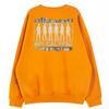 ASTRAL PROJECTION Oversized Drop Shoulder Apocalypse City Sweatshirt_Orange