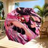 Parapluie Automatique Ouverture Fermeture Impression Demon Slayer, Parapluie Pliable Portable, pour les Trajets Extérieurs, les Voyages en Camping, Cadeau d'Anniversaire Idéal
