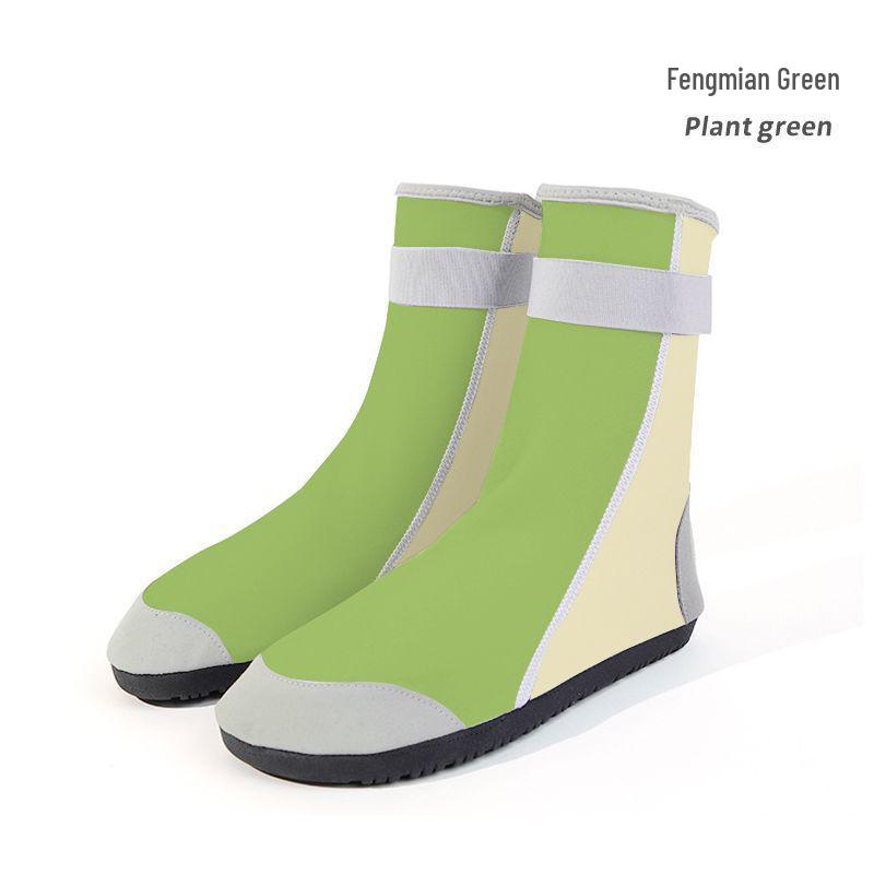 Unisex Quick-Dry Non-Slip Beach & Yoga High-Top Shoes: Soft, Cut-Resistant, Ideal for Swimming & Wading.
