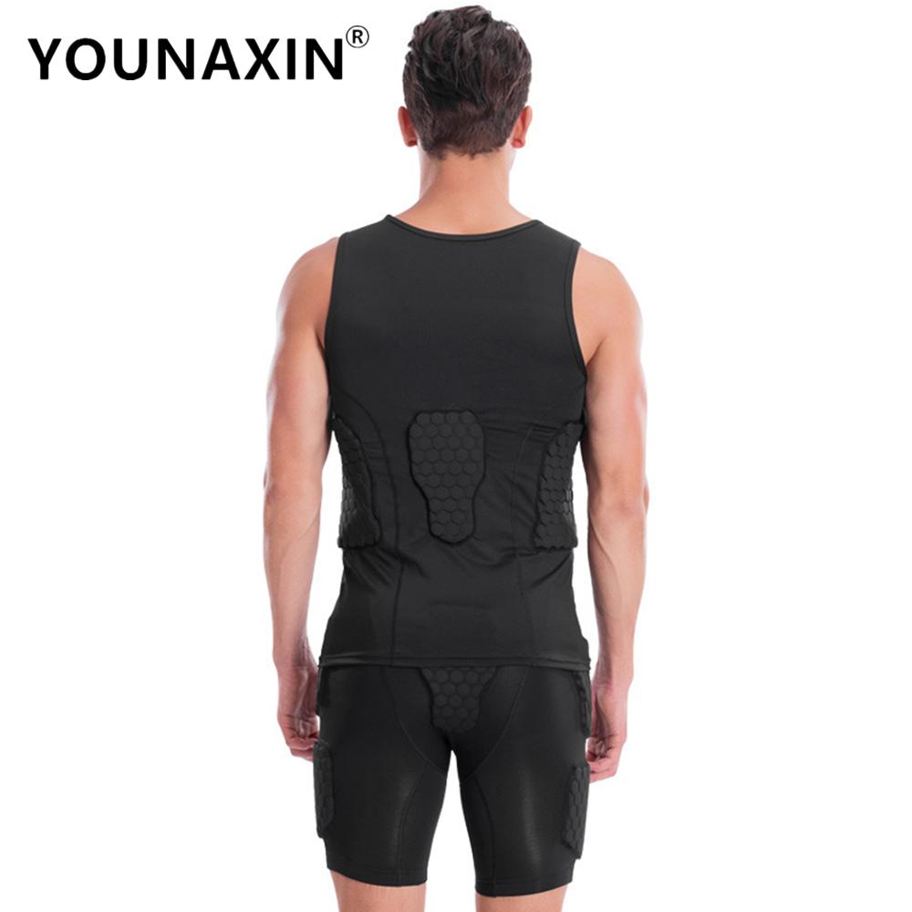 Protecție piept unisex Negru Baschet Fotbal Alergare Maiou Ciclism Top sport Vestă respirabilă anti-coliziune M L XL 2XL 3XL