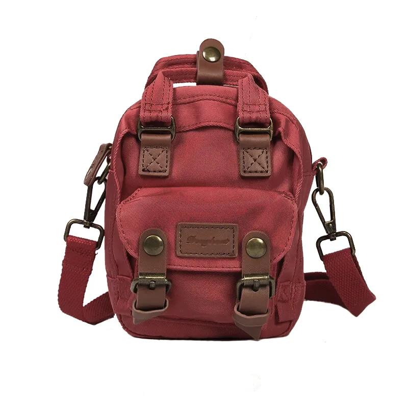 

New Lovely Women Mini Backpack Waterproof Small Bagpack Cute Backpacks Ladies Shoulder Crossbody Bag Female Bolsa 15X11X6cm