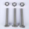 GB/T 5783 A4-70 304 Stainless Steel Hex Head Bolt & Nut Combination