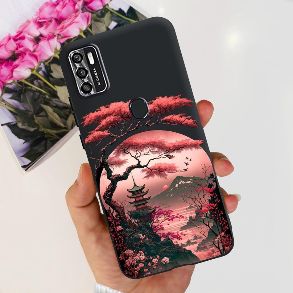 For ZTE Blade A7s 2020 Case Zte A7020 Blade A7s 2020 Fashion Cool Pattern Black Silicon Soft Phone Cases