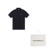 EMPORIO ARMANI Polo Shirt Men's Black With White Logo 3R1F67-1JCYZ-0092
