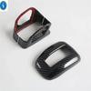 3 Pcs Gear Shift Head Knob Cover Trim Fit For Mitsubishi Xforce / Outlander / Xforce 2024 - 2026 Carbon Fiber Look Accessories