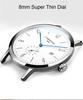 CARNIVAL Ultra-thin Mens Watches Top Brand Luxury Waterproof Casual Simple Watch Men Automatic Mechanical Watch Relogio