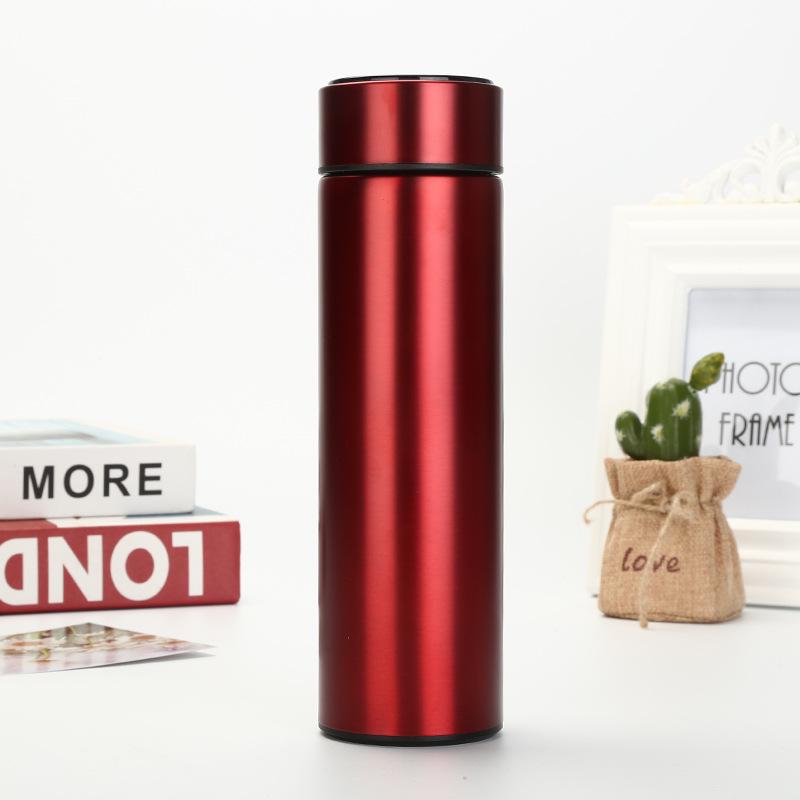 Guochao Chytrá termoska: Nerezový hrnek s displejem teploty - Elegantní čínský styl, obchodní dárek s vlastním logem