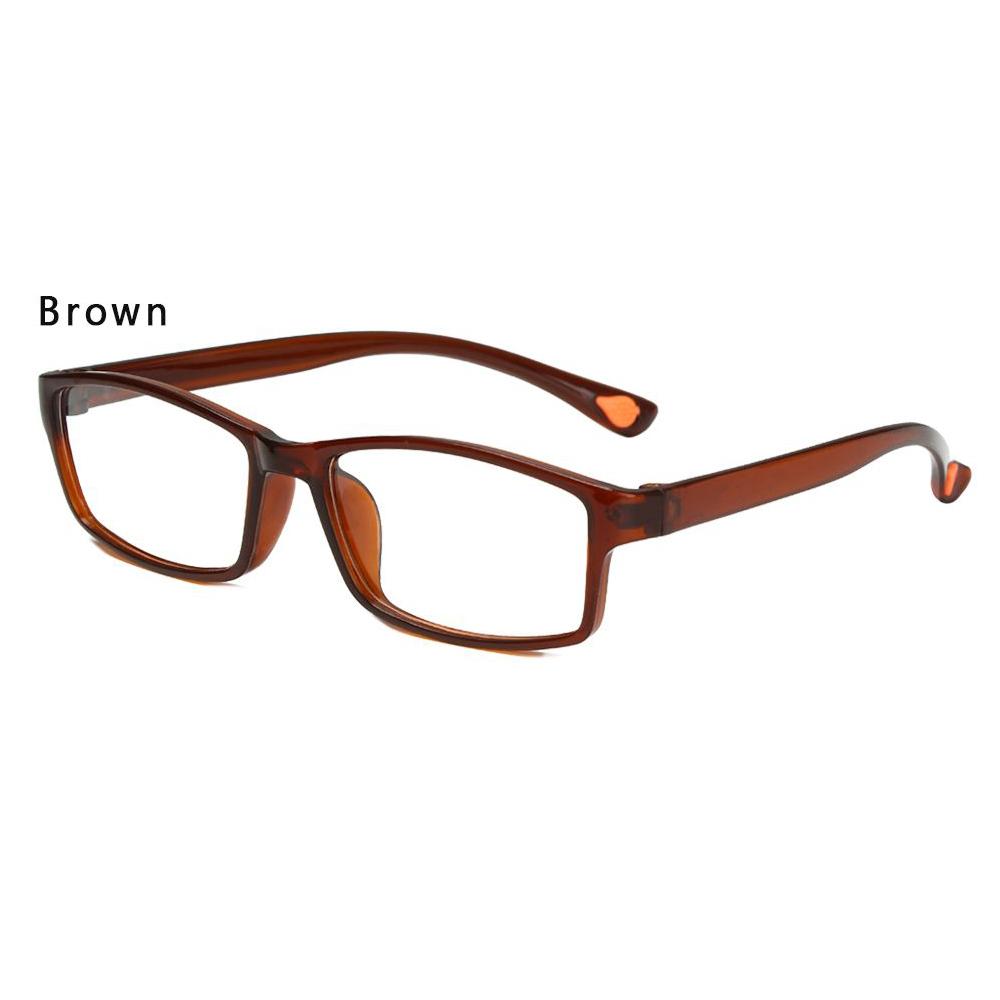 

Ultra-light Anti-blue Ray Stylish Reading Presbyopic Glasses for Men/Women Square Resin Anti-skidding Optical Degree Eyeglasses Strength 1
