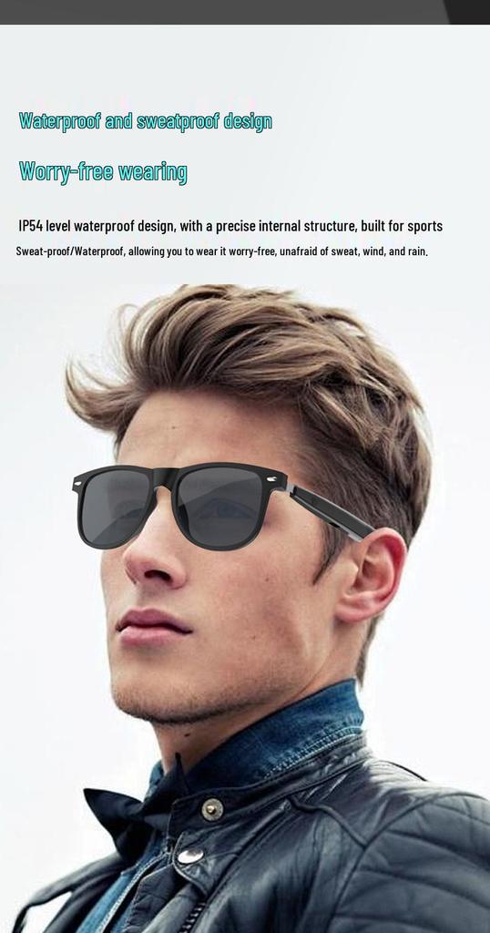 AI Smart Glasses with Ultra-long Battery & Cycling Navigation