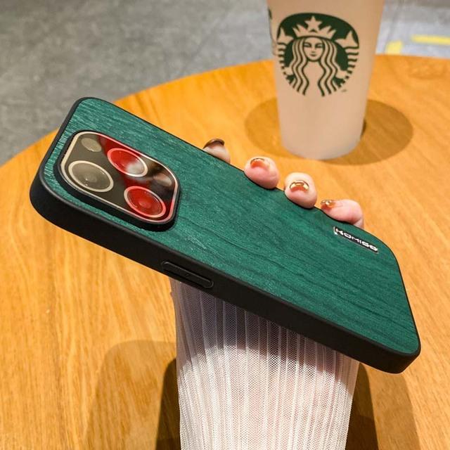 

Роскошный противоударный чехол для телефона с силиконовой текстурой кожи для Iphone 14 13 12 11 Pro Max X Xs Xr, металлический защитный чехол для объектива for iphone 14 pro темно-зеленого