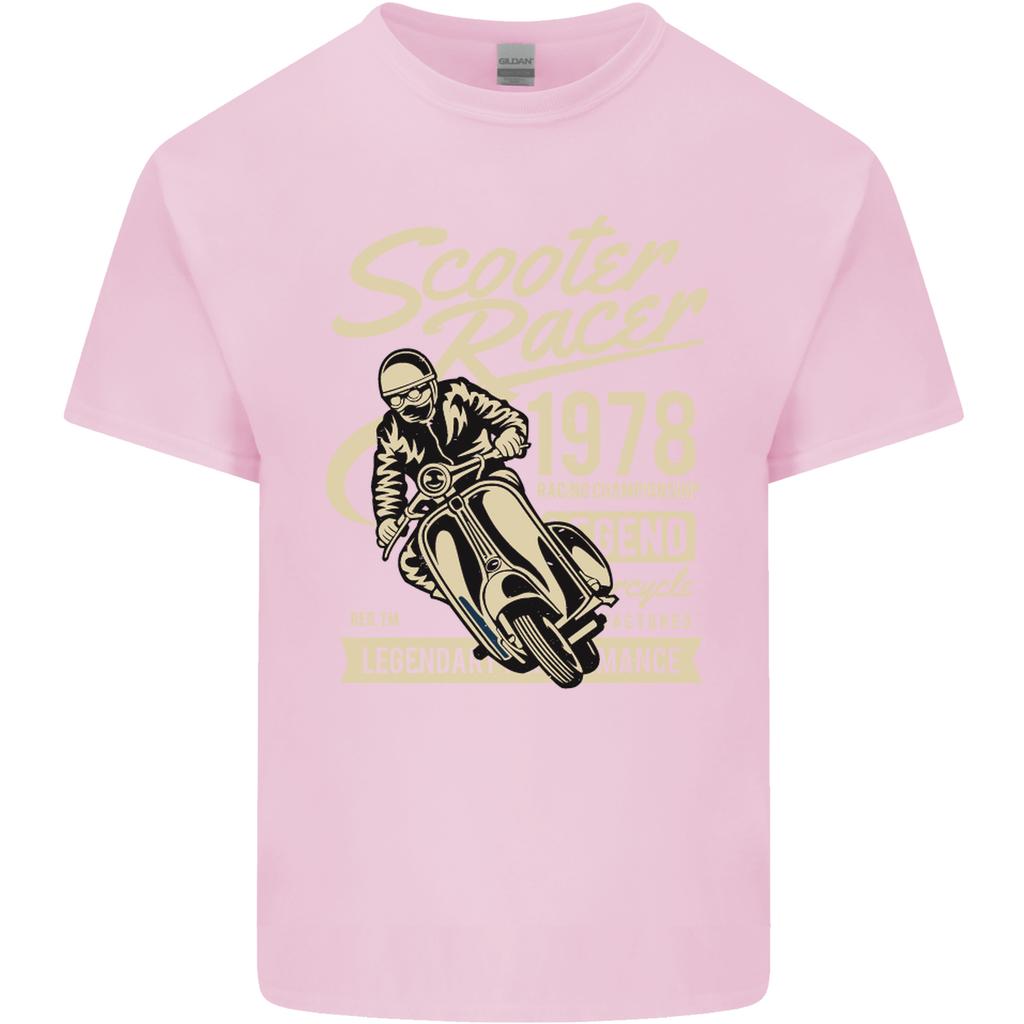 Scooter Racer Legend 1978 Motorbike Unisexs Light Cotton TShirt