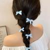 1 Paar Schleifenknoten Haarspangen Stilvolle Mädchen Haarspangen Clip Seitenhaarnadel Trendiger Kopfschmuck Haarschmuck für Frauen Dame