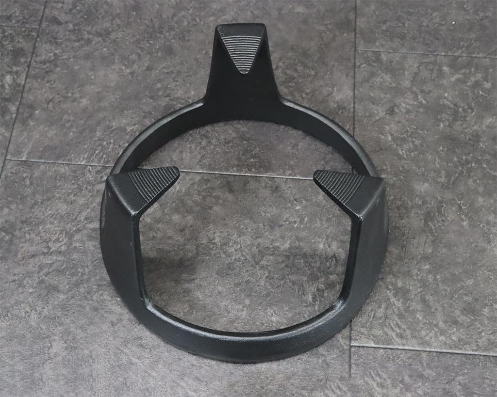 Asahi Iwate Prefecture Traditional Craftsmanship Nanbu Iron for Commercial Use Three-Legged Trivet, Large,