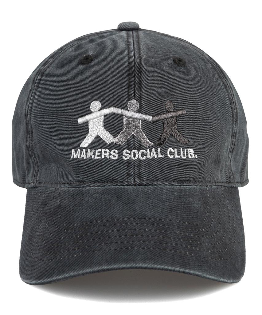 Wig Makers Social Club Cation Ball Cap - Charcoal
