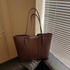Premium sense large capacity class bag tote bag 2025 new trendy fashion versatile retro shoulder bag