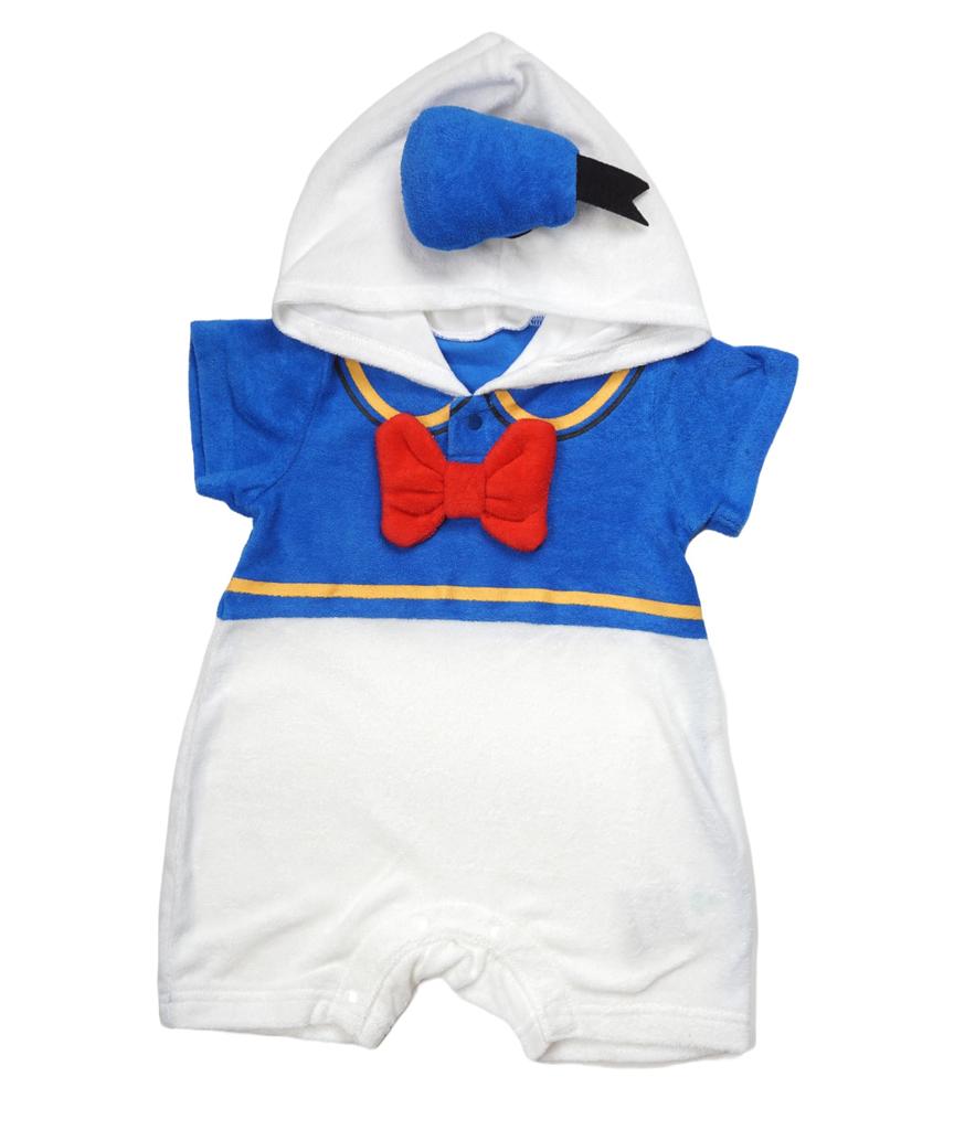 Takihyo and Mary Transformation Romper with Disney Baby Costume 215102616 80 Donald, Tigger, Poo, Hood, Coverall,