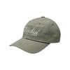 KNOCKIN LOGO B.B CAP GRAY
