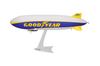 Herpa Airplane Model Goodyear Zeppelin Plastic Miniature with Model NT-N1A "Wingfoot One" 1200 Scale, Base, Building, Collector's Edition.
