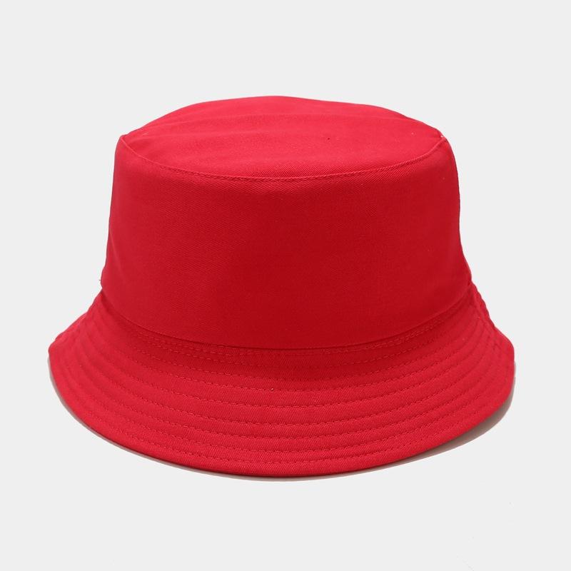 Koreanische Version Makronenfarbe Leichte Tafel Fischerhut für Damen Japanischer Sommer Studentenpaar Sonnenhut Topfhut