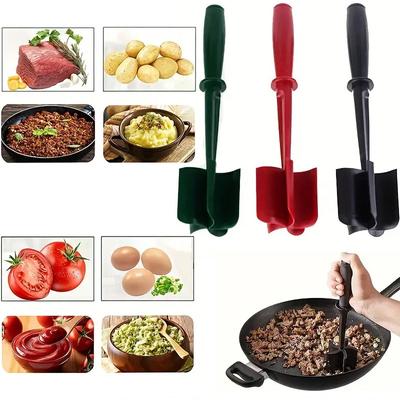 Hachoir à viande de cuisine, broyeur pour viande, bœuf haché, dinde, Hamburger, ustensile multifonctionnel, outils à main, 1 pièce