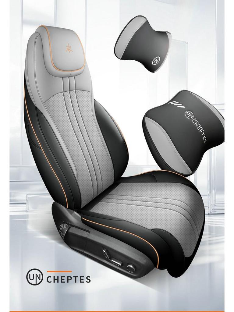 Galaxy L7 All-Season Full-Coverage Leather Seat Covers for 5 Seats