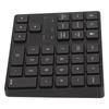 35 Keys Wireless Numeric Keypad 2.4G Wireless Ergonomic Design Silent Rapid Rebound One Handed Gaming Keyboard for Home