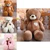 Teddy Bear Plush Doll Rose Velvet Ce Certified Giant Gift For Girlfriend Decor