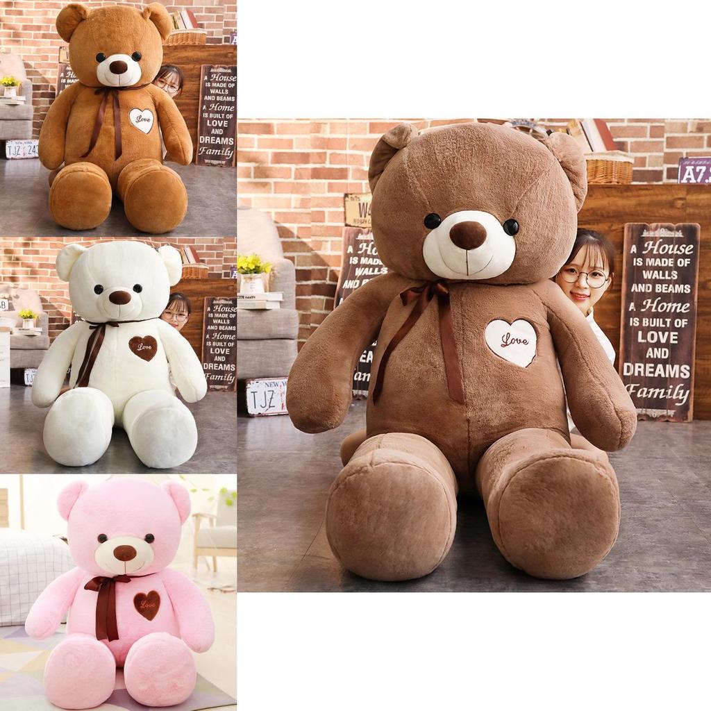 Teddy Bear Plush Doll Rose Velvet Ce Certified Giant Gift For Girlfriend Decor