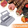 Manual Plastic Kebab Maker Press Machine - Reusable Large Kabob Skewer Mould for BBQ Party