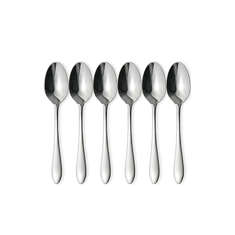 Nagao Tsubame-Sanjo Teaspoons, 5 Pieces + 1 Extra, 13.5cm, 18-0 Stainless Steel, Made In Japan
