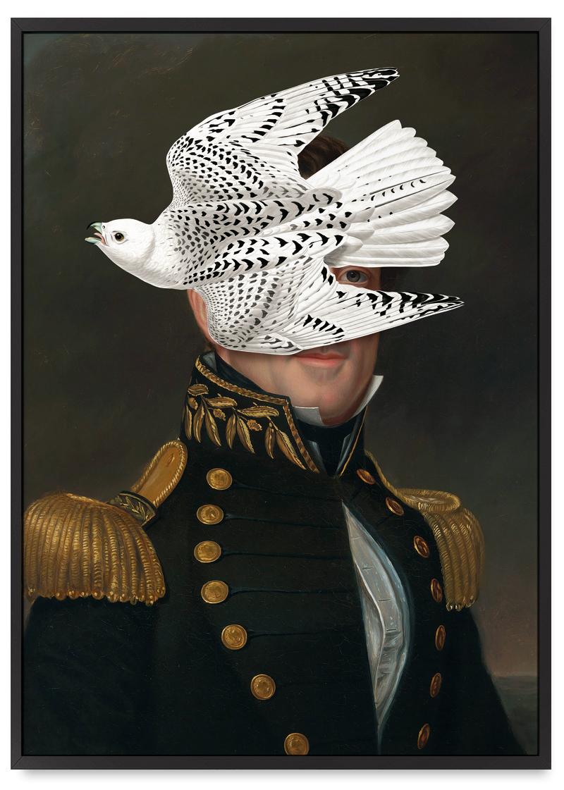 

Plakat portret pop art generał 21x30 cm