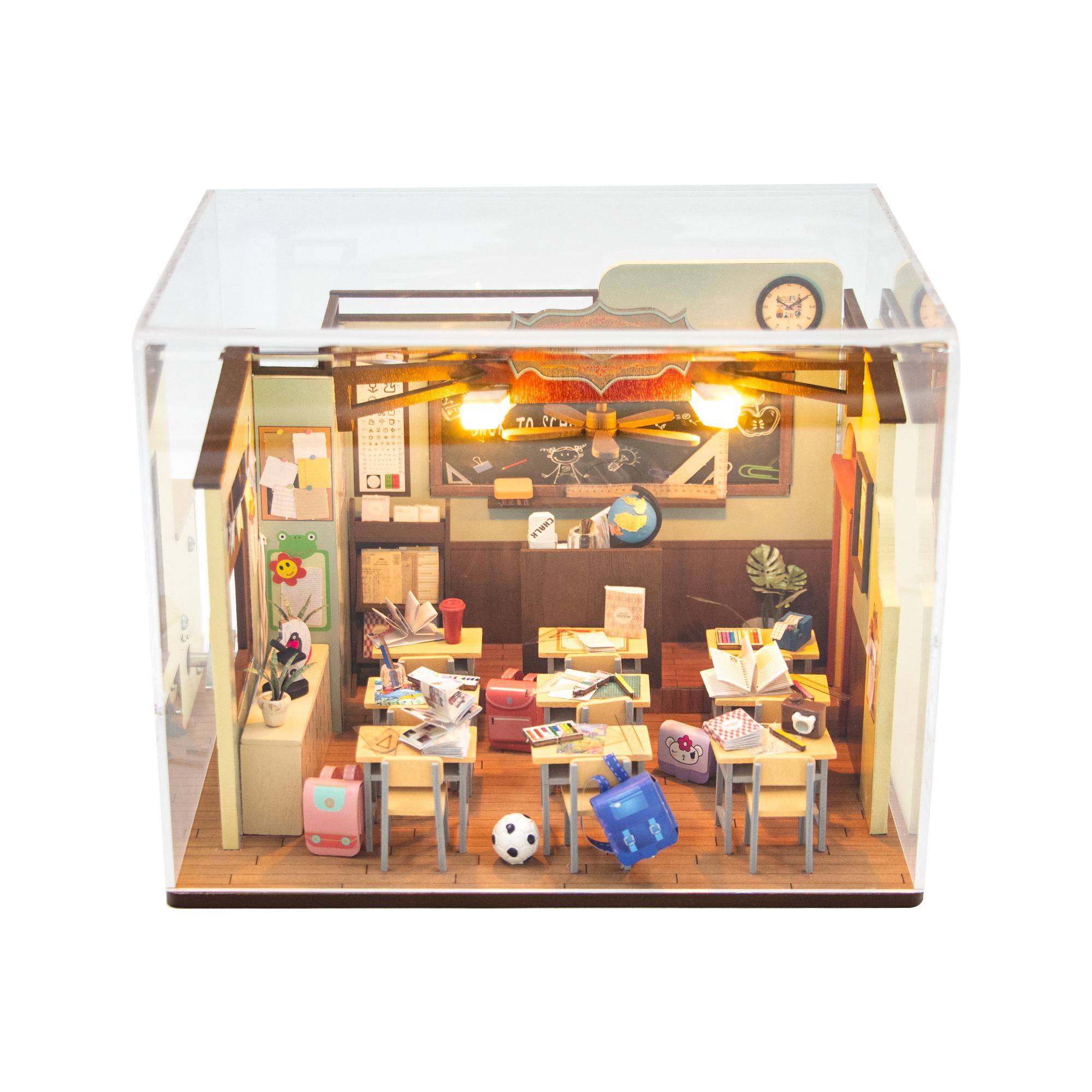 

Деревянный кукольный домик «сделай сам», «Эпоха невинности», миниатюрные строительные наборы для дома, классный кукольный домик, 3D-головоломка для взрослых, подарки на день рождения