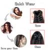 XINRAN Synthetic Claw Long Wavy Ponytail Heat Resistant Extensions Natural Soft Wavy Ponytail Hairpiece For Women