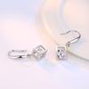 5 Style 925 Sterling Silver Jewelry Sets Zircon Square Cube Necklace +Earrings +Bracelet for Women Gift