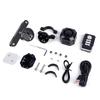 L36A-Bike Vibration Alarm USB Charging Burglar Motorcycle Bike Security Alarm With Remote Control
