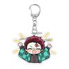 Cartoon Tsuyuri Kanawo Shinobu Excitement Fashion Anime Characters Acrylic Keychain Decor Charm Ornaments Car Key Ring Gifts Toy