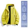 Woodpecker Women's 2025 3-in-1 Windproof Waterproof Jacket for Spring & Autumn Camping and Hiking