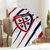 Fußball Cagliari Design Decke Leicht Ideal Bettdecke Perfekt für Reisen, Camping, Wohnzimmer, Büros, Sofas, Fan Weihnachtsgeschenk