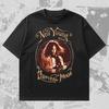 Maglietta Anni '80 Neil Young Harvest Moon Folk Rock Band Cantante