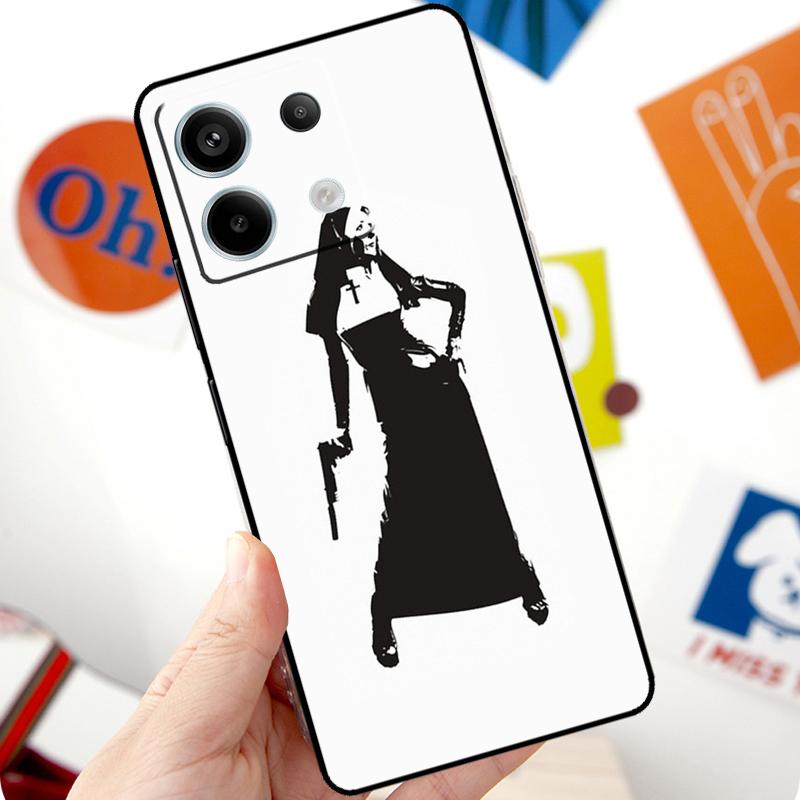 Sister Nun Kiss Funda For Xiaomi Redmi Note 14 13 10 11 12 15 Pro Plus Case For Redmi 15 14C 10C 12C 13C 15C