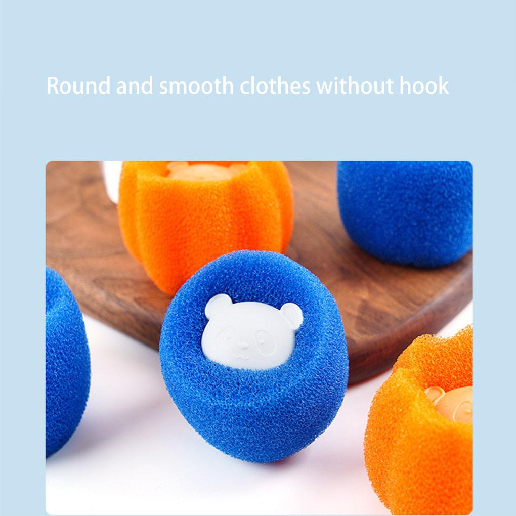 3pcs Laundry Ball Reusable Clothes Cleaning Tool Lightweight Household Filtering Balls Water-resistant Cat Dog Hairs Catcher
