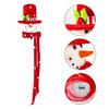 Christmas Tree Topper Snowman Festive Decoration with Scarf Hat Eye-Catching Holiday Decor Party Essential