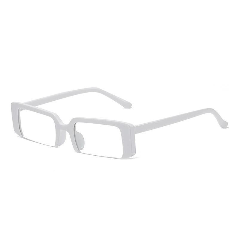 Trend Small Rectangle Sunglasses Ladies Fashion Semi-frame Luxury Design Eyewear Men Women UV400 Riding Driving Sun Glasses