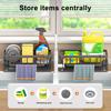 Drain Kitchen Soap Sponge Organizer Large Rack Holder Sink Caddy