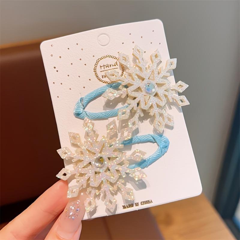 1 Pair Women's Fashion Hair Accessories Geometric Shapes Personality Adorned Suitable for Daily Wear Princess Sweet Hair Clips