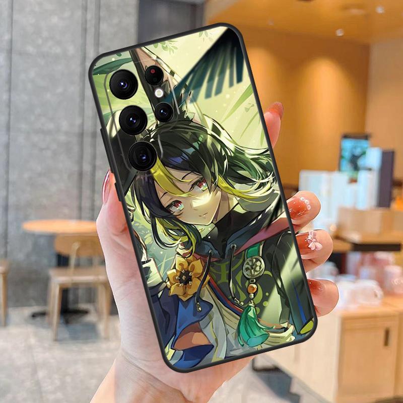 Genshin Impact Tighnari Phone Case For Samsung Galaxy S25 S24 S23 S22 S20 S21 Ultra S9 S10 Plus S25 FE Back Cover