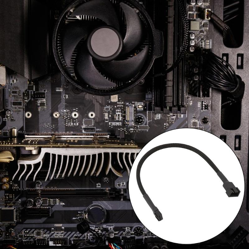 PWM Fan Splitter 4Pin Adapter Cable 1 To 1 2 3 Computer CPU Fan Splitter PC Fan Extension Power Cable Cooling Splitter
