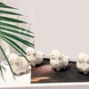 Handcraft Wood Sheep Figurine Unique Miniature Lamb Statue Ornament for Artistic Homes Office Desktop Decors and Gifting